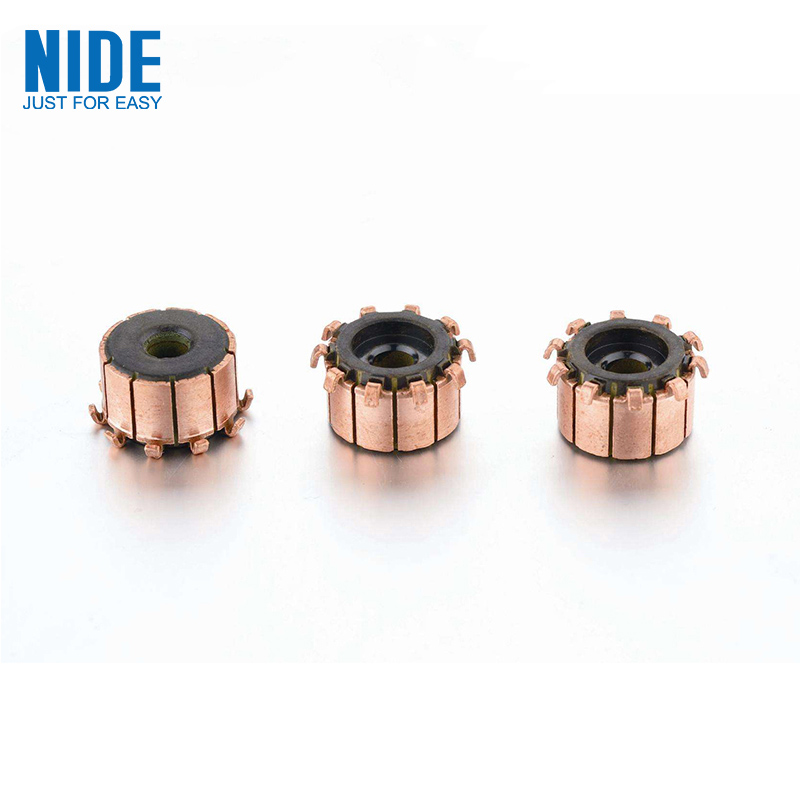 16 Segmentoj Hight Quality Segment Hook Commutator Armature