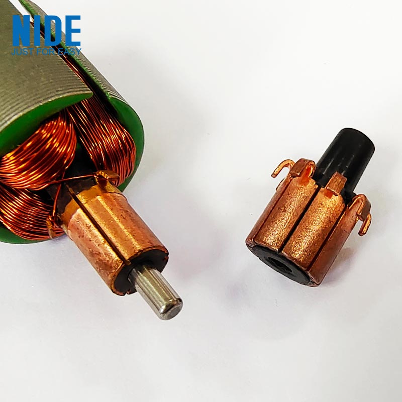 Mini Drill Motor Motor Commutator Por Potencaj Iloj